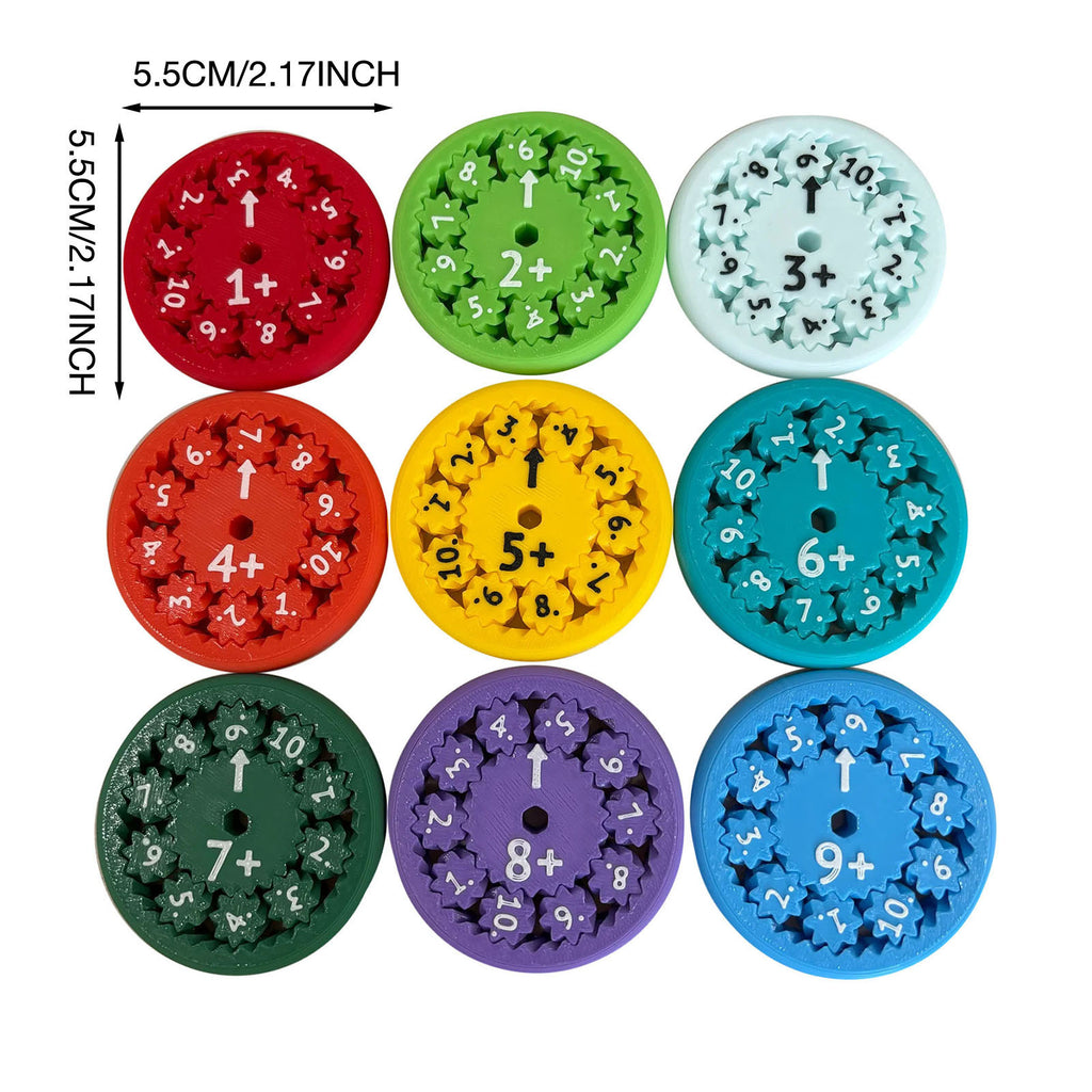 BrightMinds Math Spinner Set