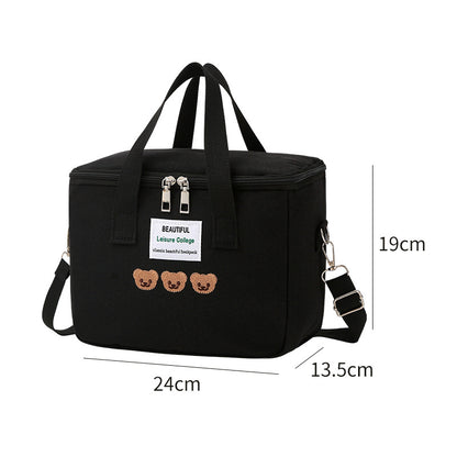 Multi-Use Insulated Canvas Organizer Bag