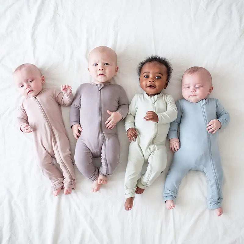 BambooHug Baby Zip Romper