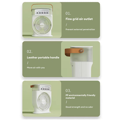 3-in-1 USB Fan & Humidifier