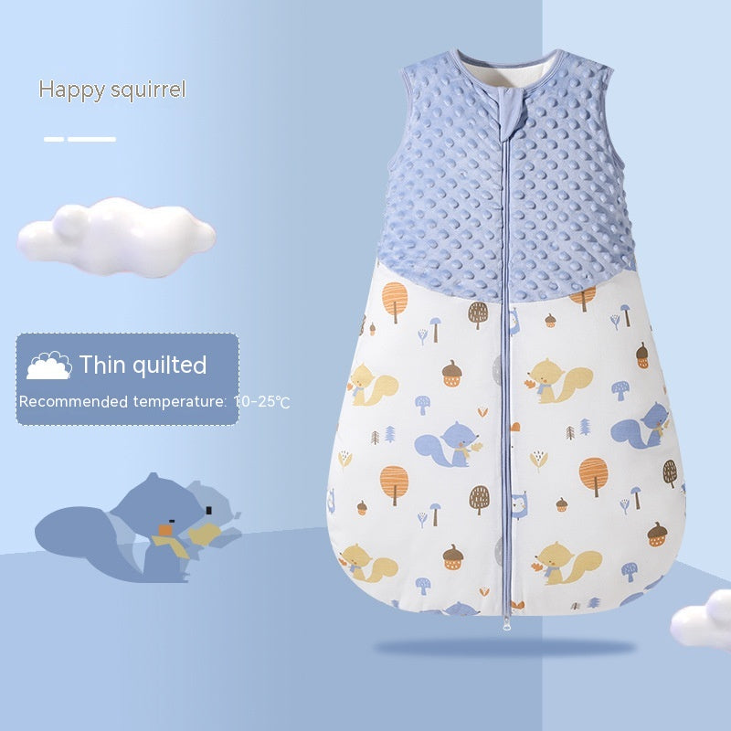 Pure Cotton Newborn Vest-style Baby Sleeping Bag
