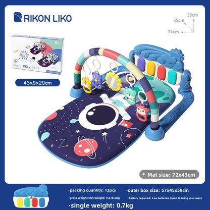 3-in-1 Baby Activity Play Gym & Kick Piano Mat