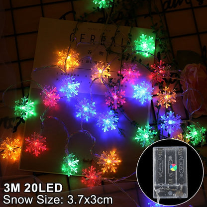 Snowflakes LED Christmas Lights