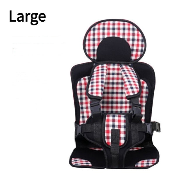 Portable Infant Safety Seat Mat – Adjustable, Breathable, Belt Travel Cushion