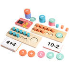 CountWise Wooden Math Learning Set