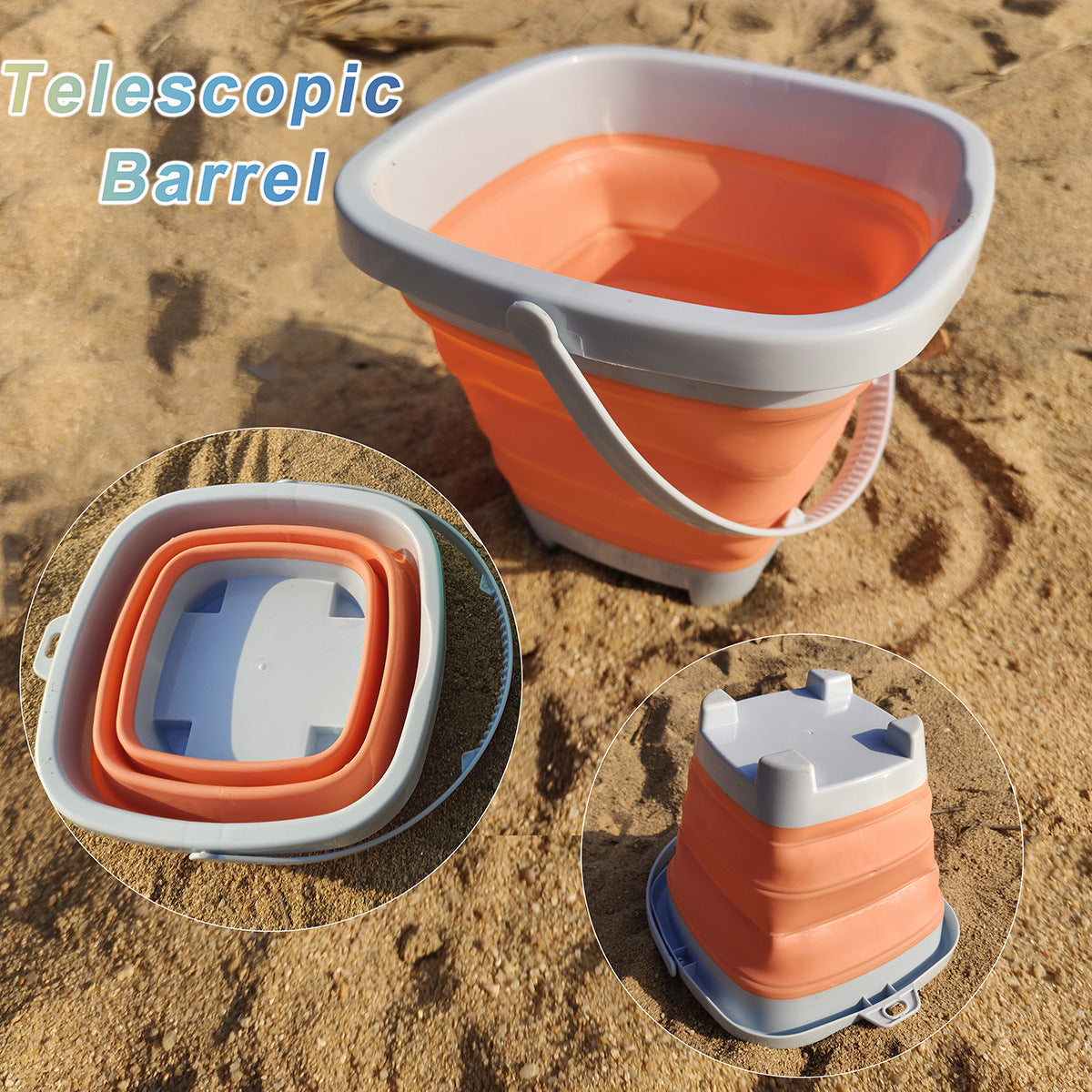 SandyPlay Foldable Beach Toy Set