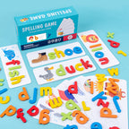 SpellSmart Wooden Alphabet Matching Game