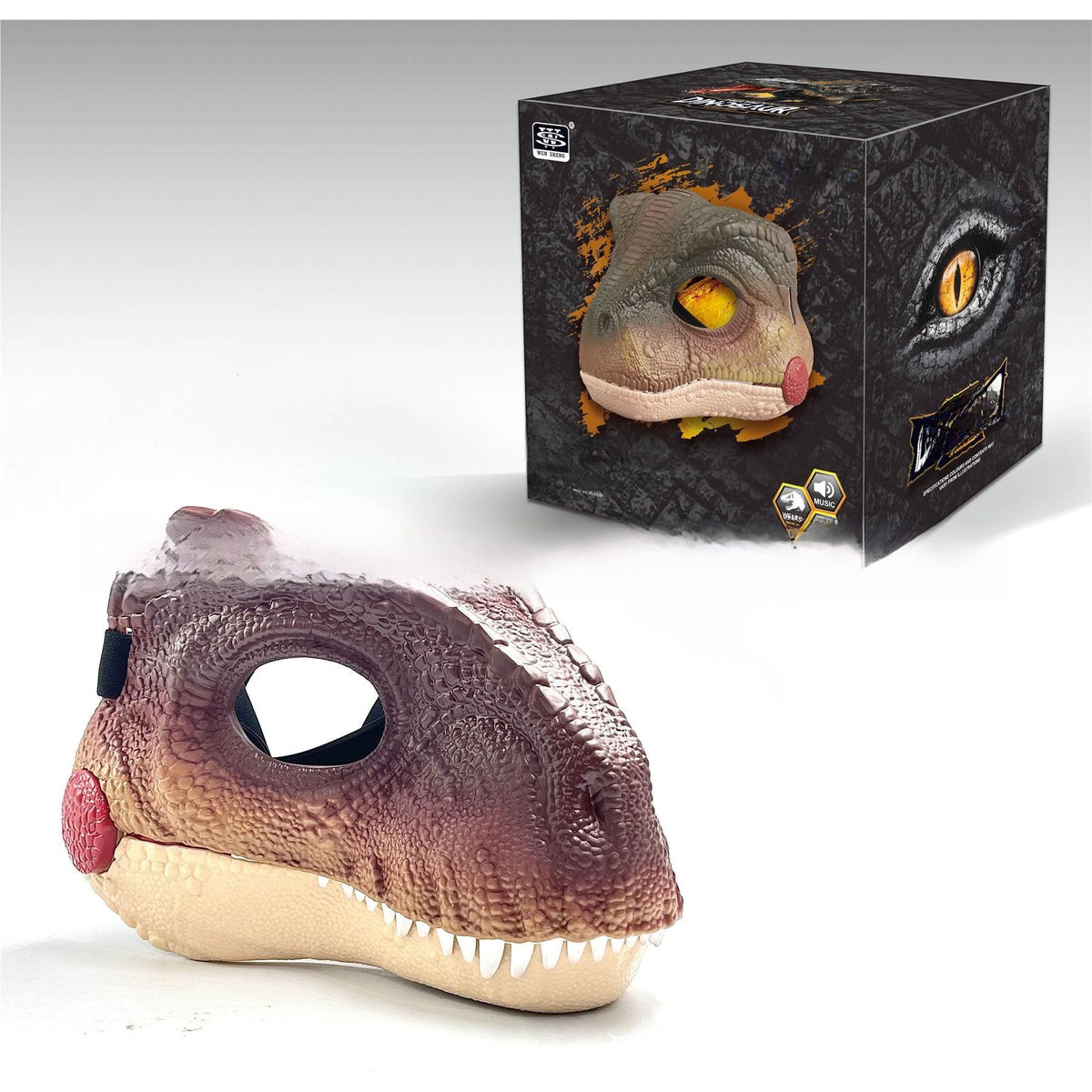 RaptorRoar Interactive Dinosaur Mask