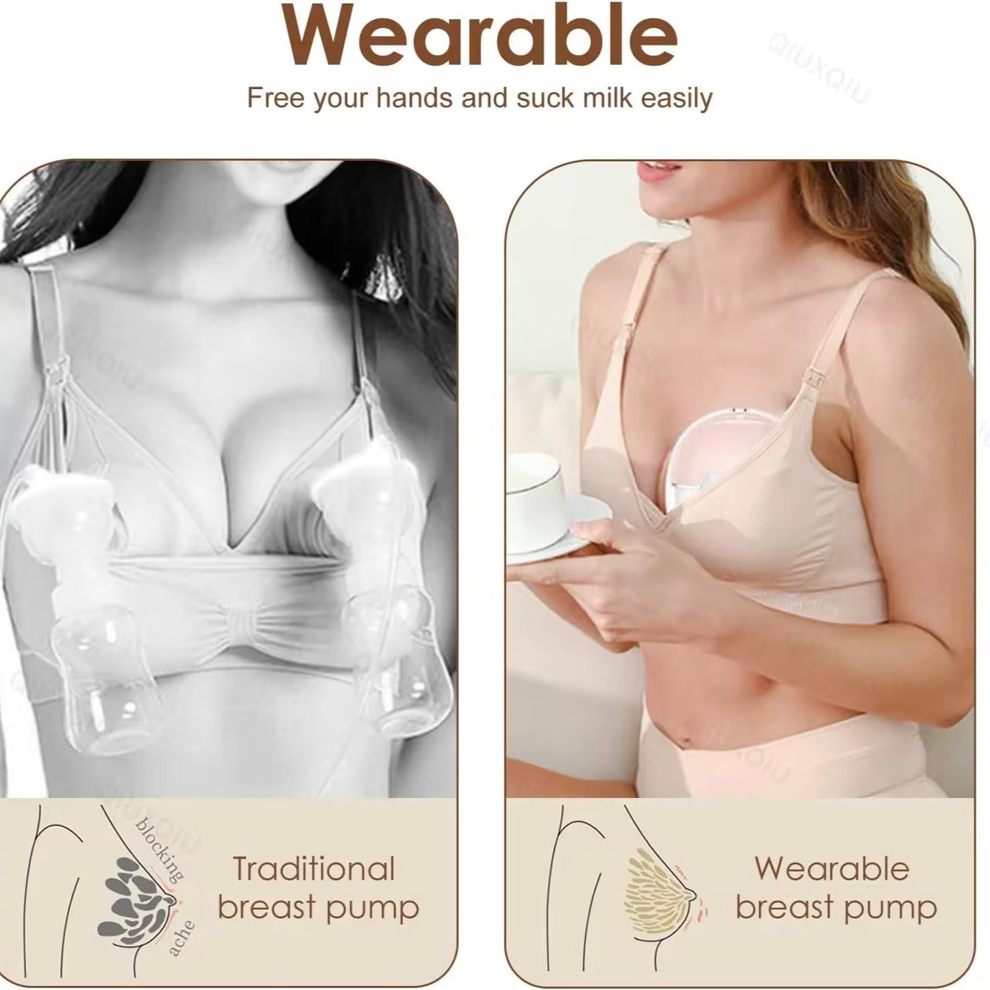 LunaFlow Wearable Breast Pump