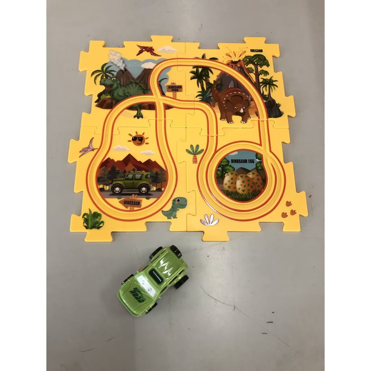 TrackTrek Electric Puzzle Rail Set