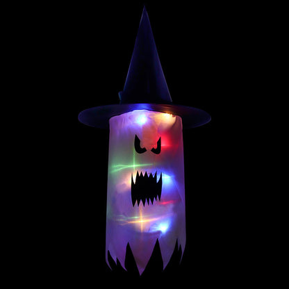 Halloween Colourful Glowing ghost