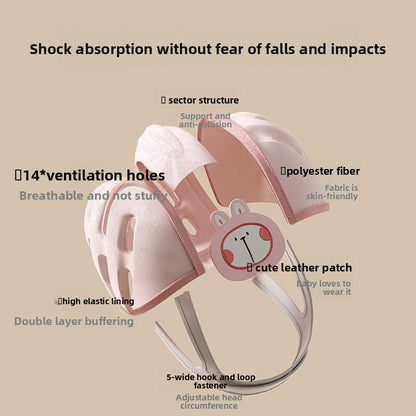 Adjustable Baby Safety Helmet – Anti-Fall Head Protection for Toddlers