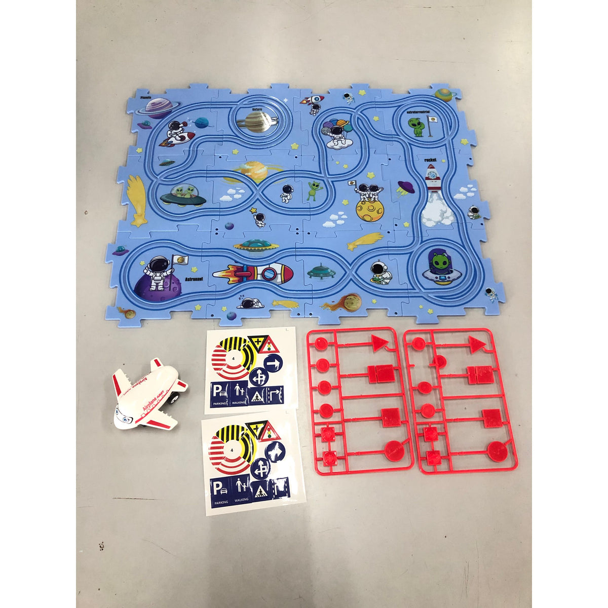 TrackTrek Electric Puzzle Rail Set