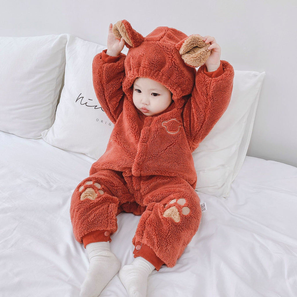 Cuddle Cub Winter Romper