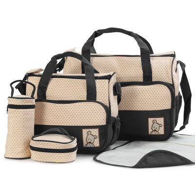 Mama Ease 5-Piece Baby Travel Bag Set