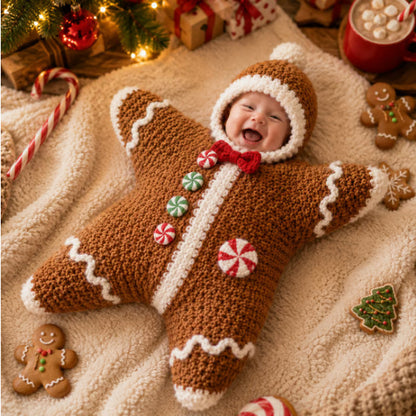Little Star Christmas Baby Romper