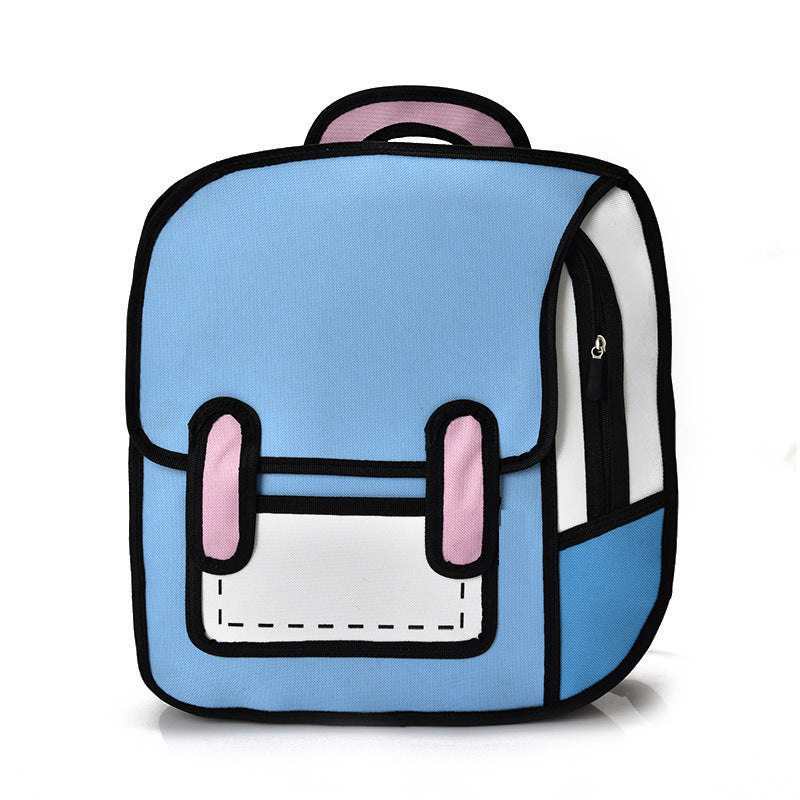 ComicPop 3D School Bag