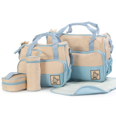 Mama Ease 5-Piece Baby Travel Bag Set