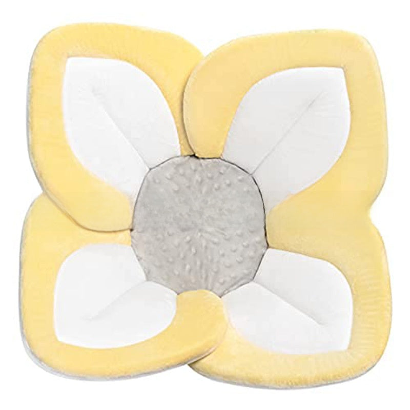 Sunflower Baby Bath Mat (Soft Flannel Cushion)
