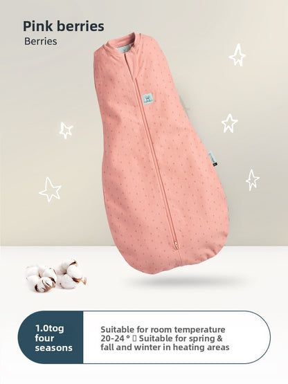 Anti-Startle Cotton Baby Swaddle Sleeping Bag