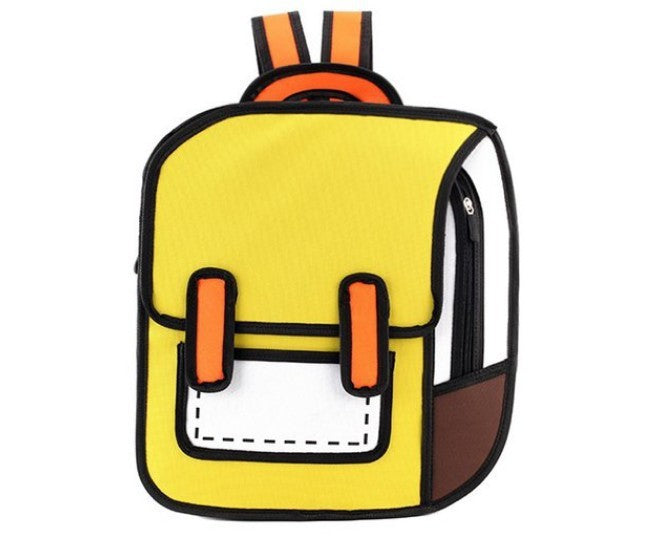ComicPop 3D School Bag