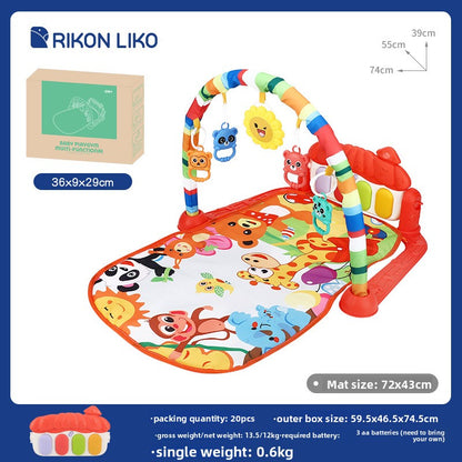 3-in-1 Baby Activity Play Gym & Kick Piano Mat