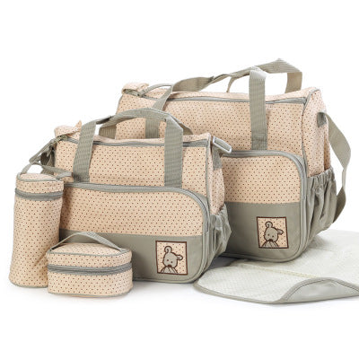 Mama Ease 5-Piece Baby Travel Bag Set