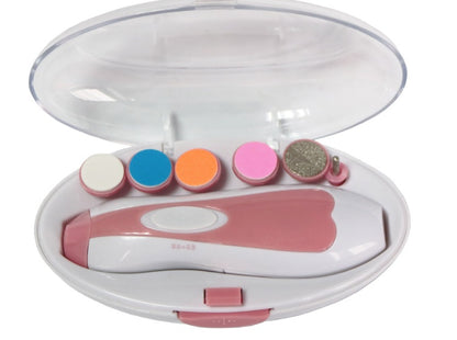 Ultra-Quiet Multifunctional Baby Nail Polisher Manicure Kit