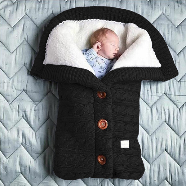 Cozy Cocoon Knit Baby Wrap