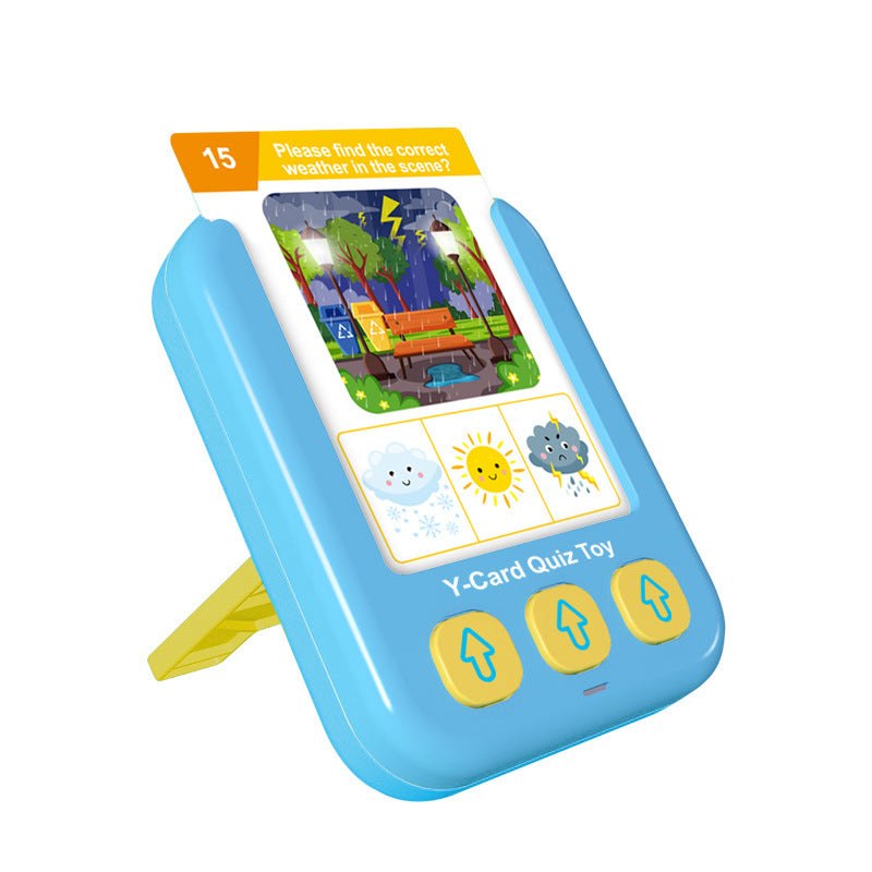 Talk & Learn Interactive Flash Card Reader | Montessori Learning Toy