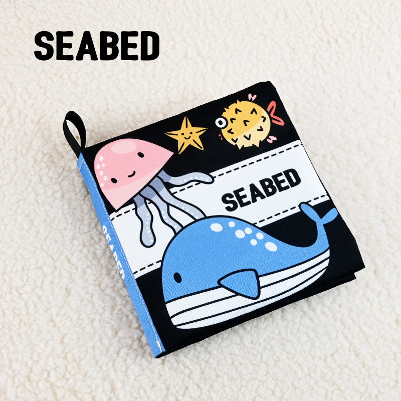 High-Contrast Baby Cloth Book – Sensory & Visual Development Toy