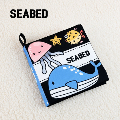 High-Contrast Baby Cloth Book – Sensory & Visual Development Toy