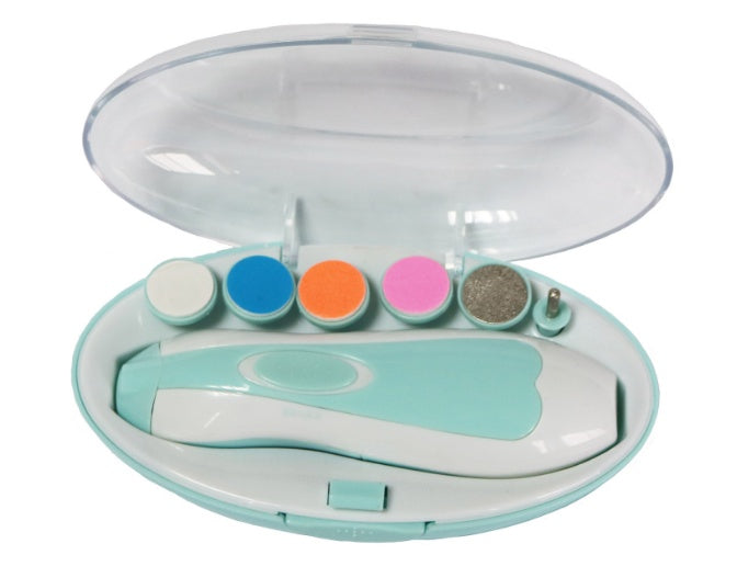 Ultra-Quiet Multifunctional Baby Nail Polisher Manicure Kit