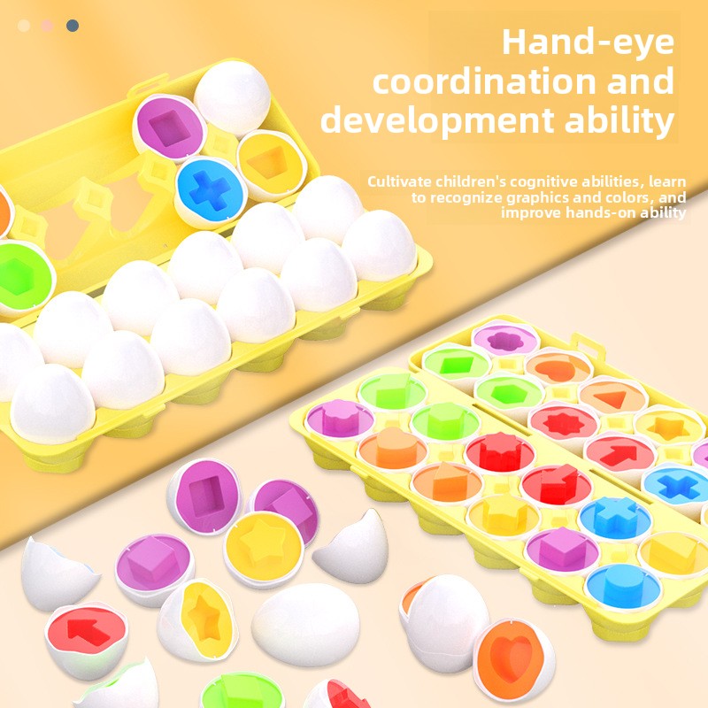 Montessori Matching Eggs