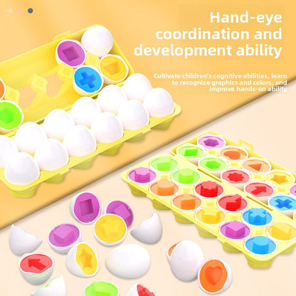 Montessori Matching Eggs