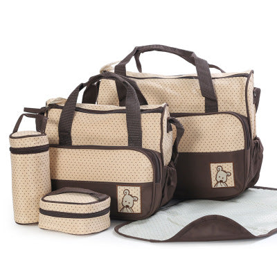 Mama Ease 5-Piece Baby Travel Bag Set