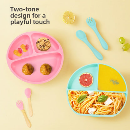 Suction Silicone Baby Plate