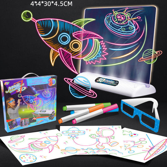 LED 3D Magic Drawing Board VR