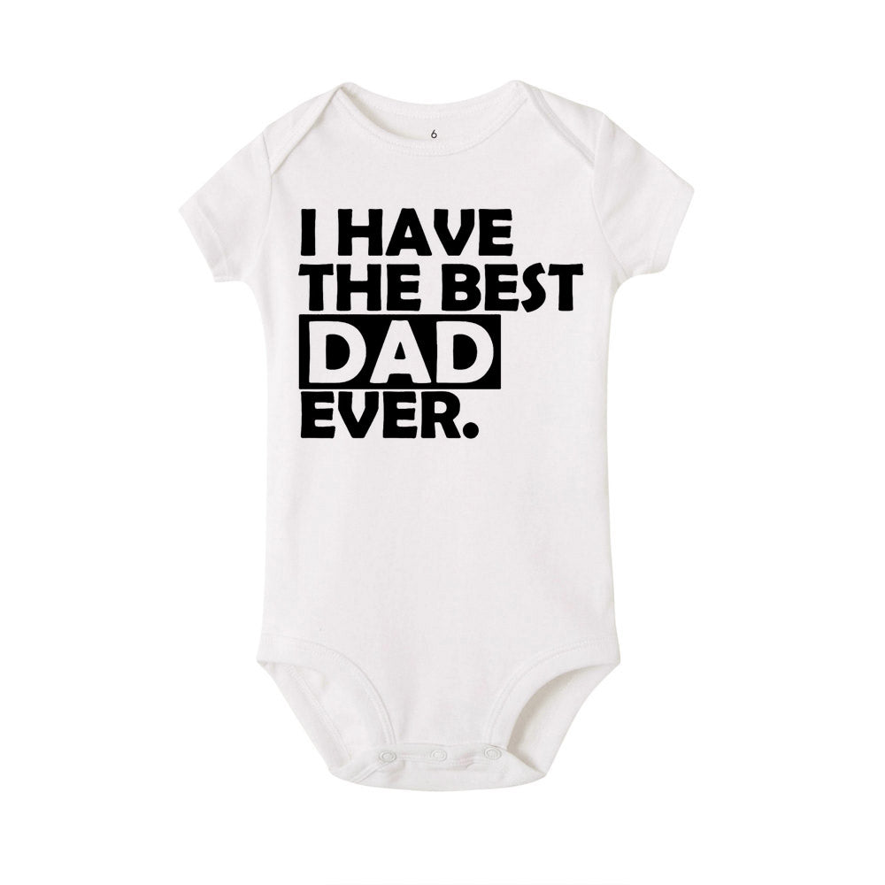 I Love Mommy & Daddy Cotton Baby Grow