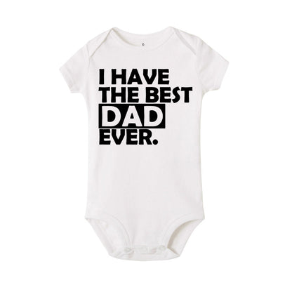 I Love Mommy & Daddy Cotton Baby Grow