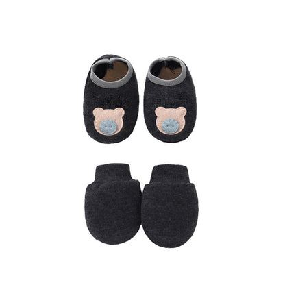 Baby Cotton Hat, Mittens & Baby Foot Cover