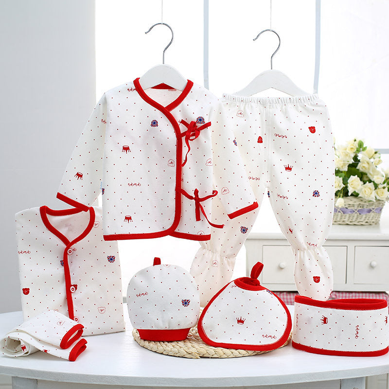 Pure Cotton Newborn Gift Set – 7-Piece