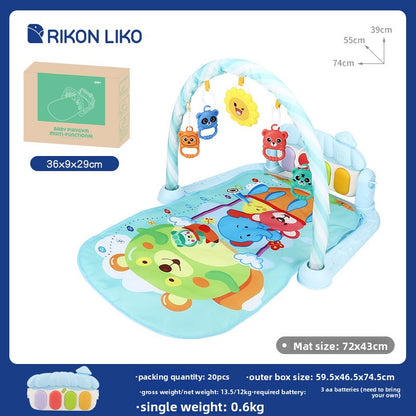 3-in-1 Baby Activity Play Gym & Kick Piano Mat