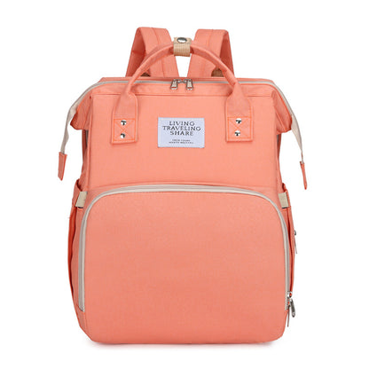 3-in-1 Foldable Baby Crib Backpack