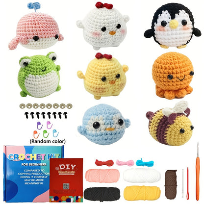 Parent-Child Animal Crochet Kit