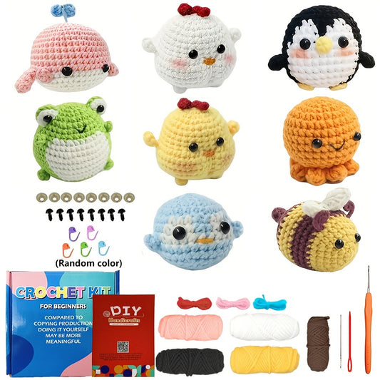 Parent-Child Animal Crochet Kit