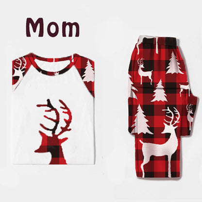 Holiday Harmony Deer Print Matching Sleepwear