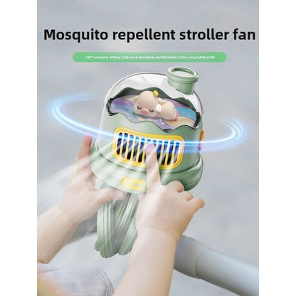Bladeless BreezeGuard Baby Clip Fan