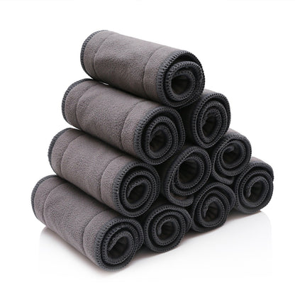 EcoDry Bamboo Charcoal Reusable Diaper Inserts