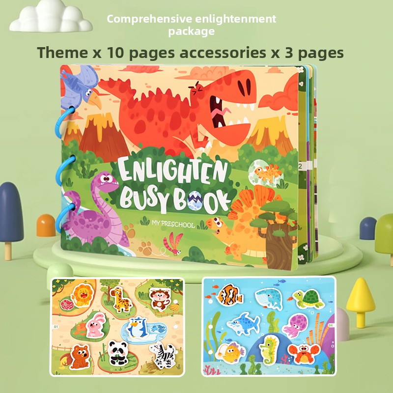 FarmFun Reusable Sticker Puzzle Book
